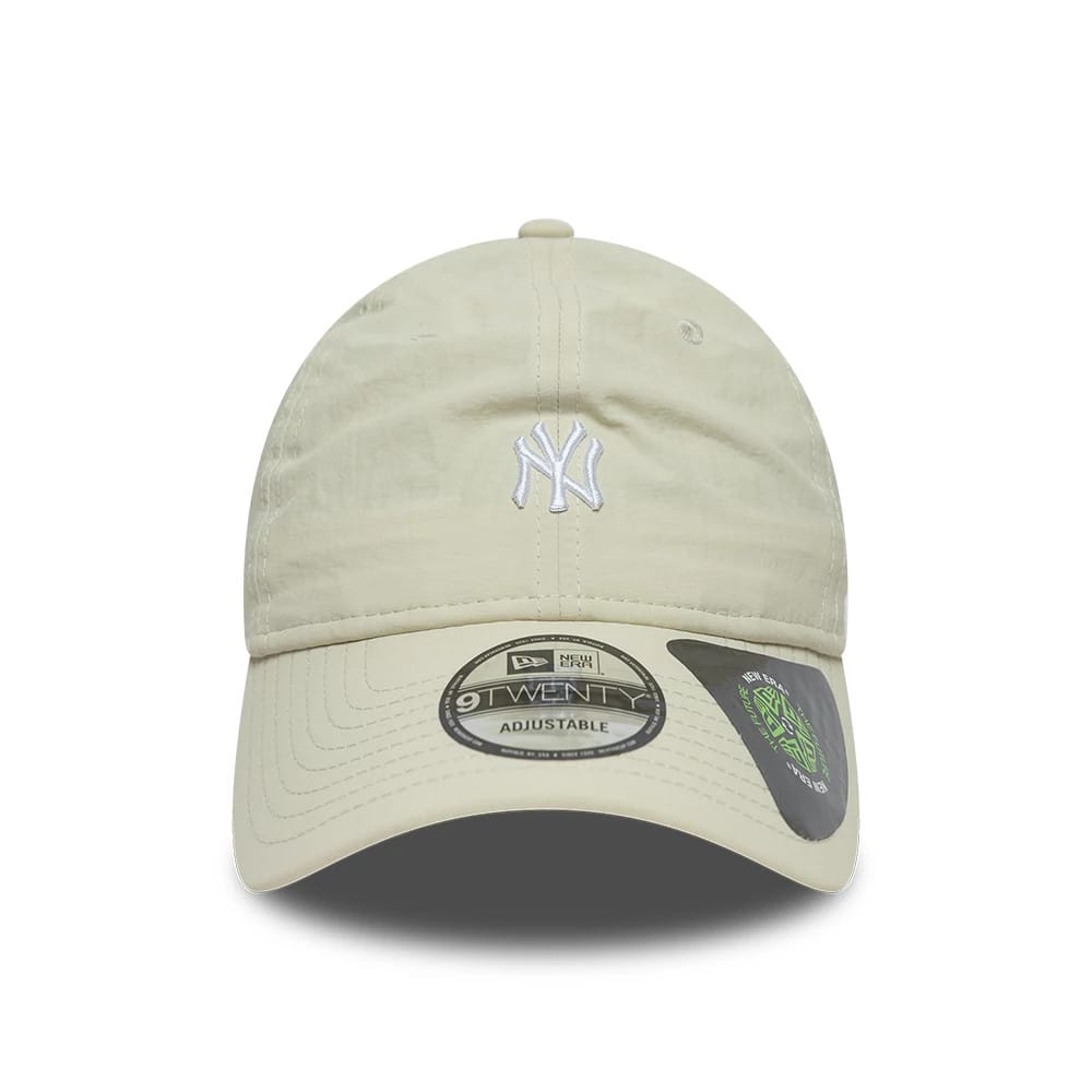 Pictured is this MLB Recycled New York Yankees 9TWENTY cap in light beige. 2