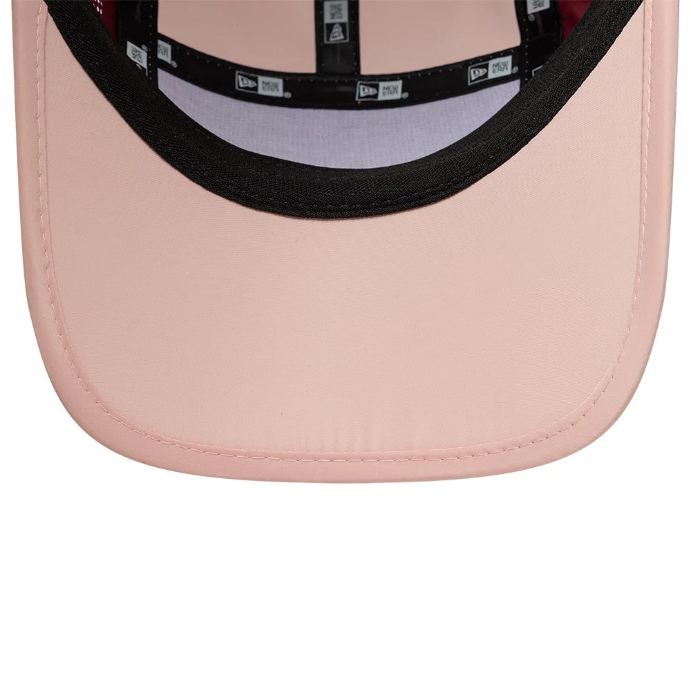 Pictured is this New Era Colour Block Runner cap in dark red. 5