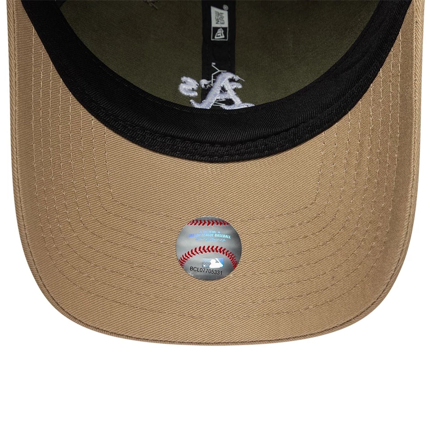 Pictured is this MLB Washed Contrast Athletics 9TWENTY cap in green. 5