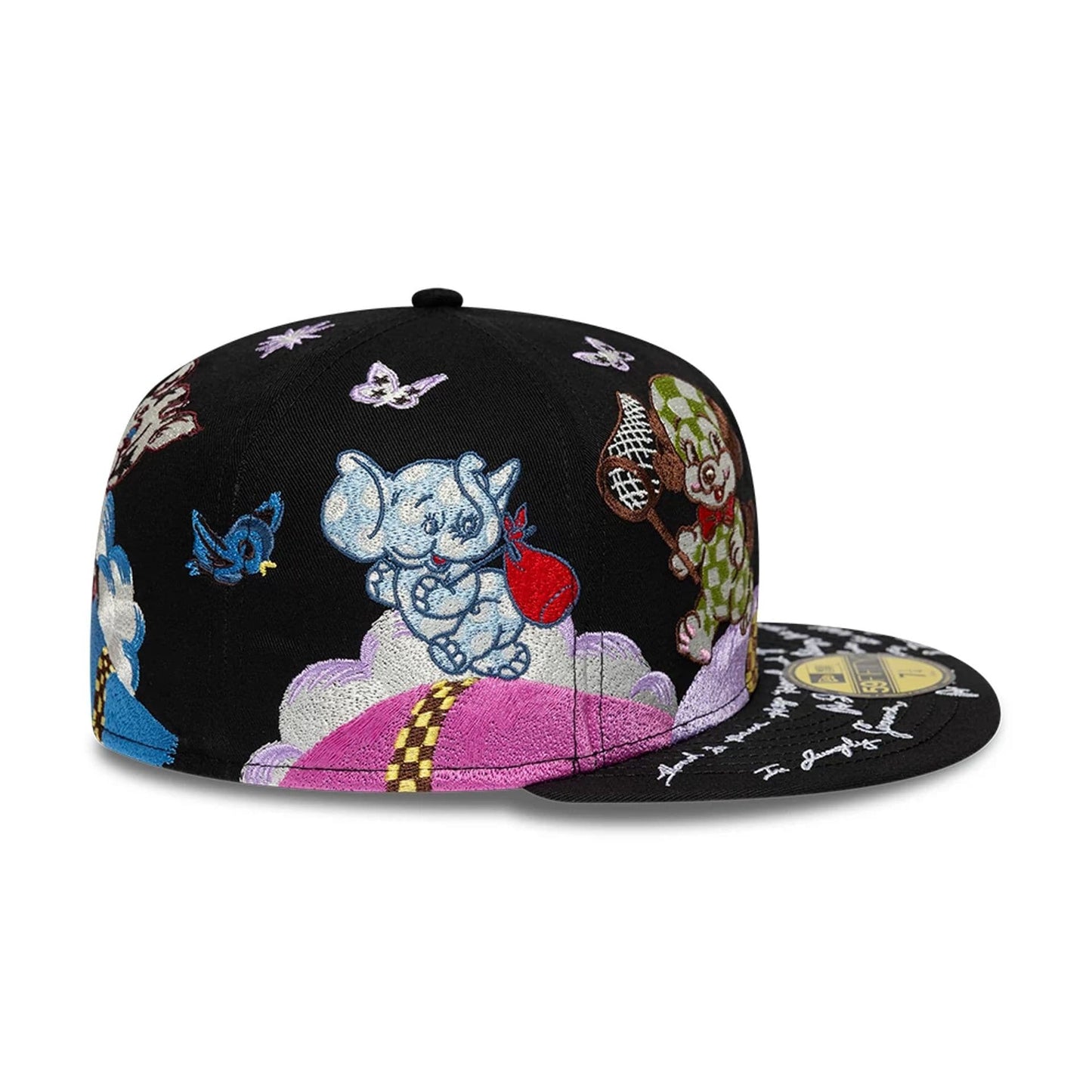 Pictured is this Kenzo X New Era 59FIFTY Fitted cap in black. 7