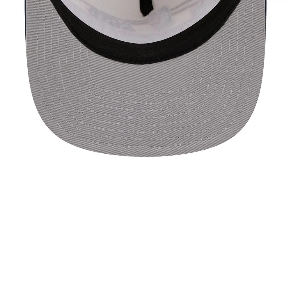 Pictured is this NBA Hardwood Classic All Star Game New Orleans Pelicans 9FIFTY A-Frame Snapback cap in white. 2