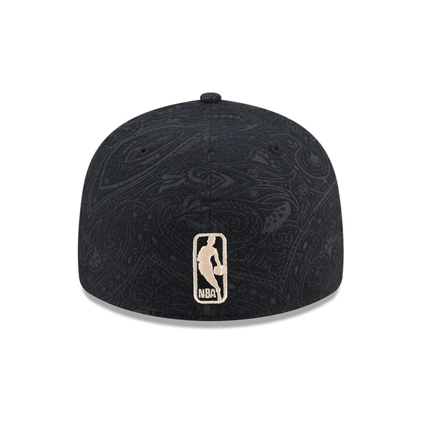 Pictured is this NBA Brushed Cotton Boston Celtics 59FIFTY Fitted cap in black. 7