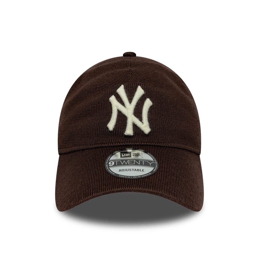 Pictured is this MLB Merino Wool New York Yankees 9TWENTY cap in dark brown. 2