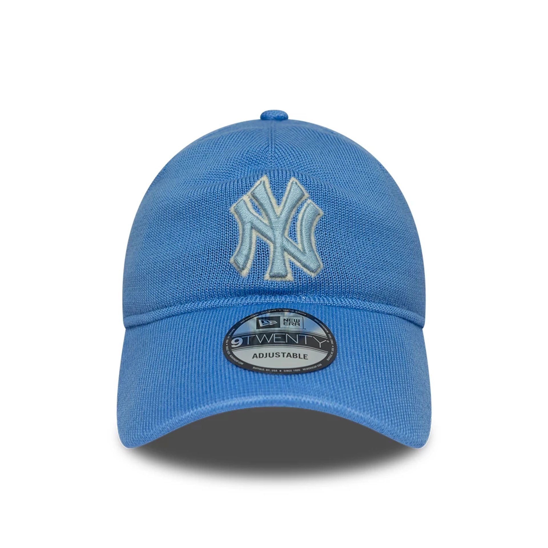 Pictured is this MLB Merino Wool New York Yankees 9TWENTY cap in pastel blue. 2