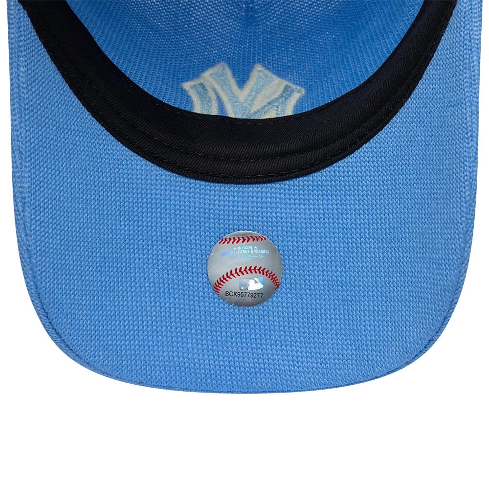 Pictured is this MLB Merino Wool New York Yankees 9TWENTY cap in pastel blue. 7