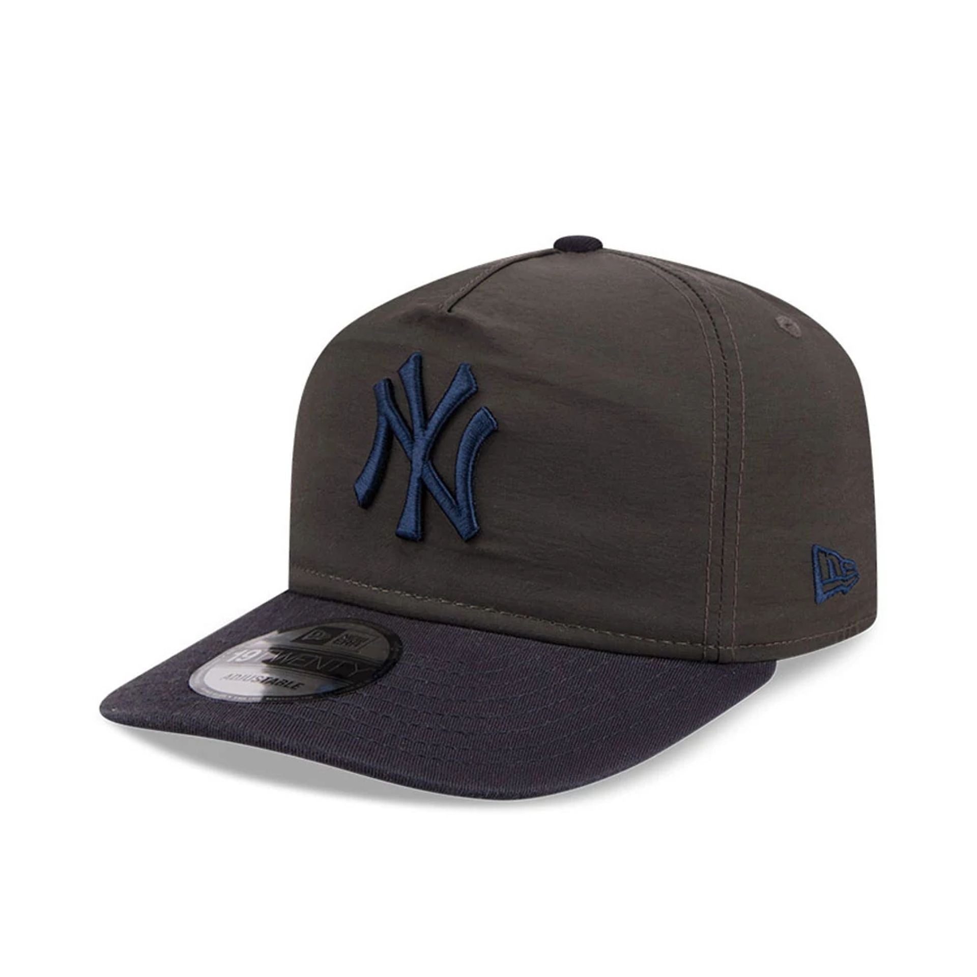Pictured is this MLB Nylon New York Yankees 19TWENTY cap in Black. 1