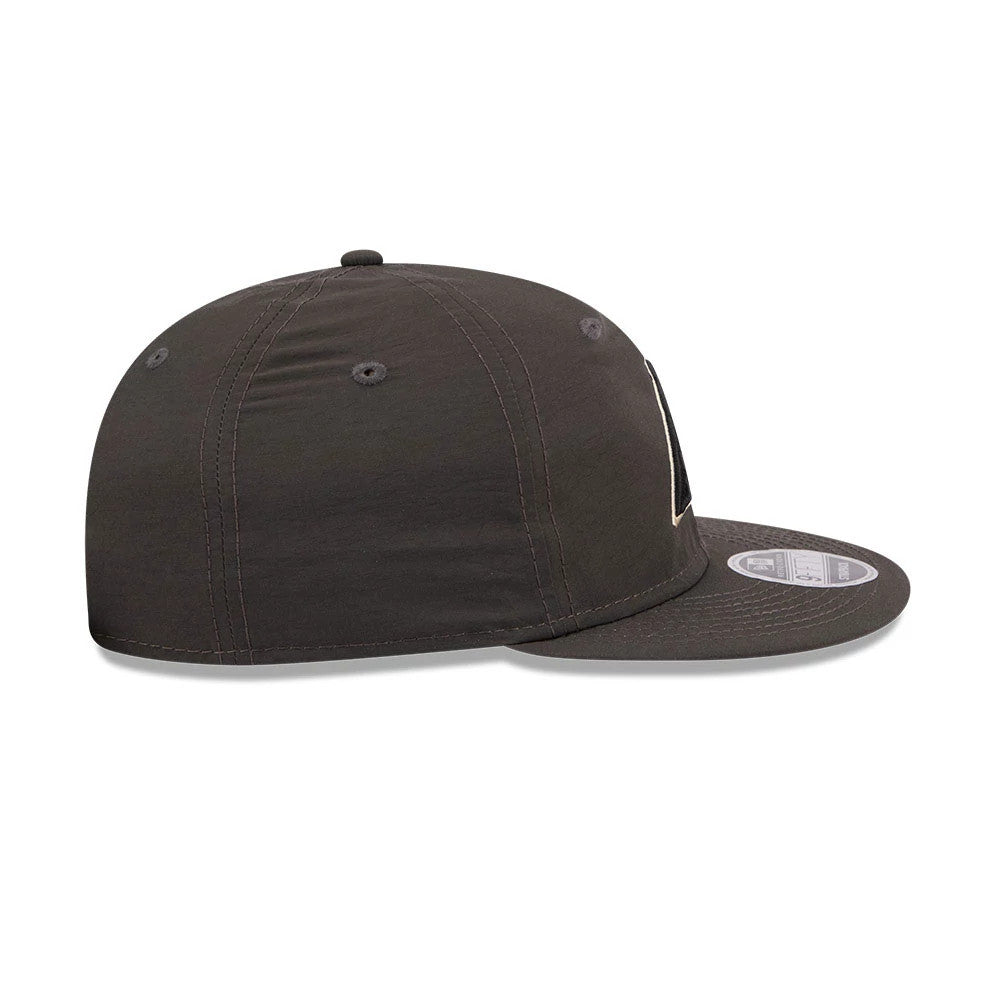 Pictured is this MLB Nylon Arizona Diamondbacks Retro Crown 9FIFTY cap in black. 6