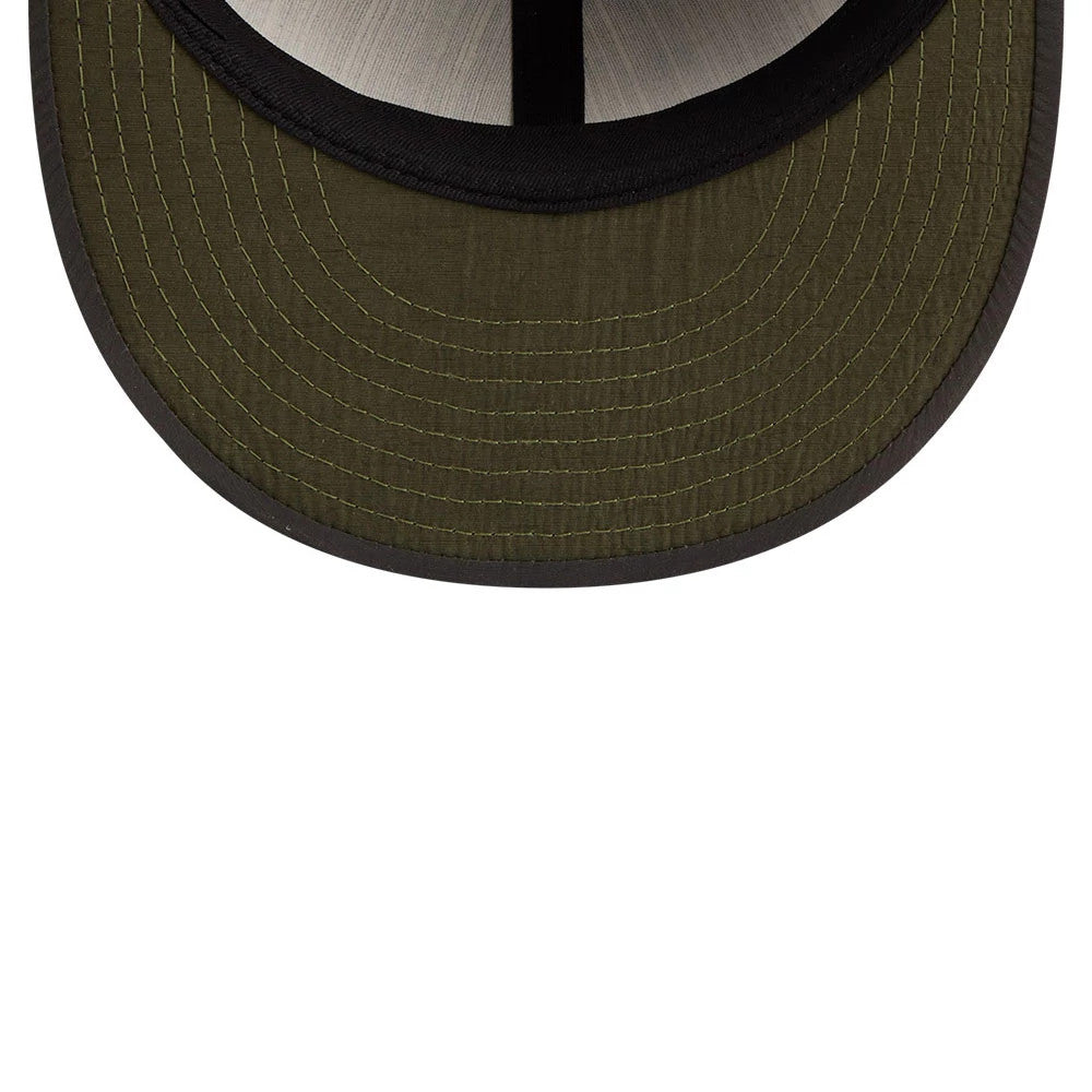 Pictured is this MLB Nylon San Francisco Giants Retro Crown 9FIFTY cap in black. 7
