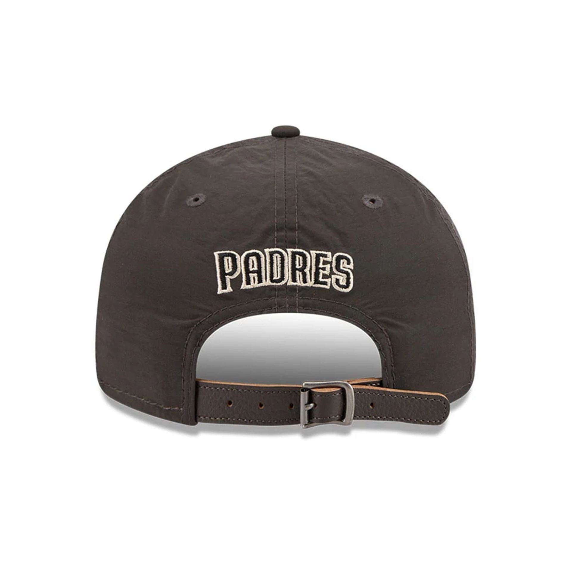 Pictured is this MLB Nylon San Diego Padres Retro Crown 9FIFTY cap in black. 2