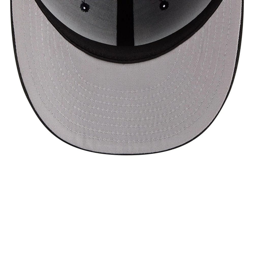 Pictured is this MLB Tweedy Cotton Detroit Tigers 59FIFTY Fitted cap in black. 2