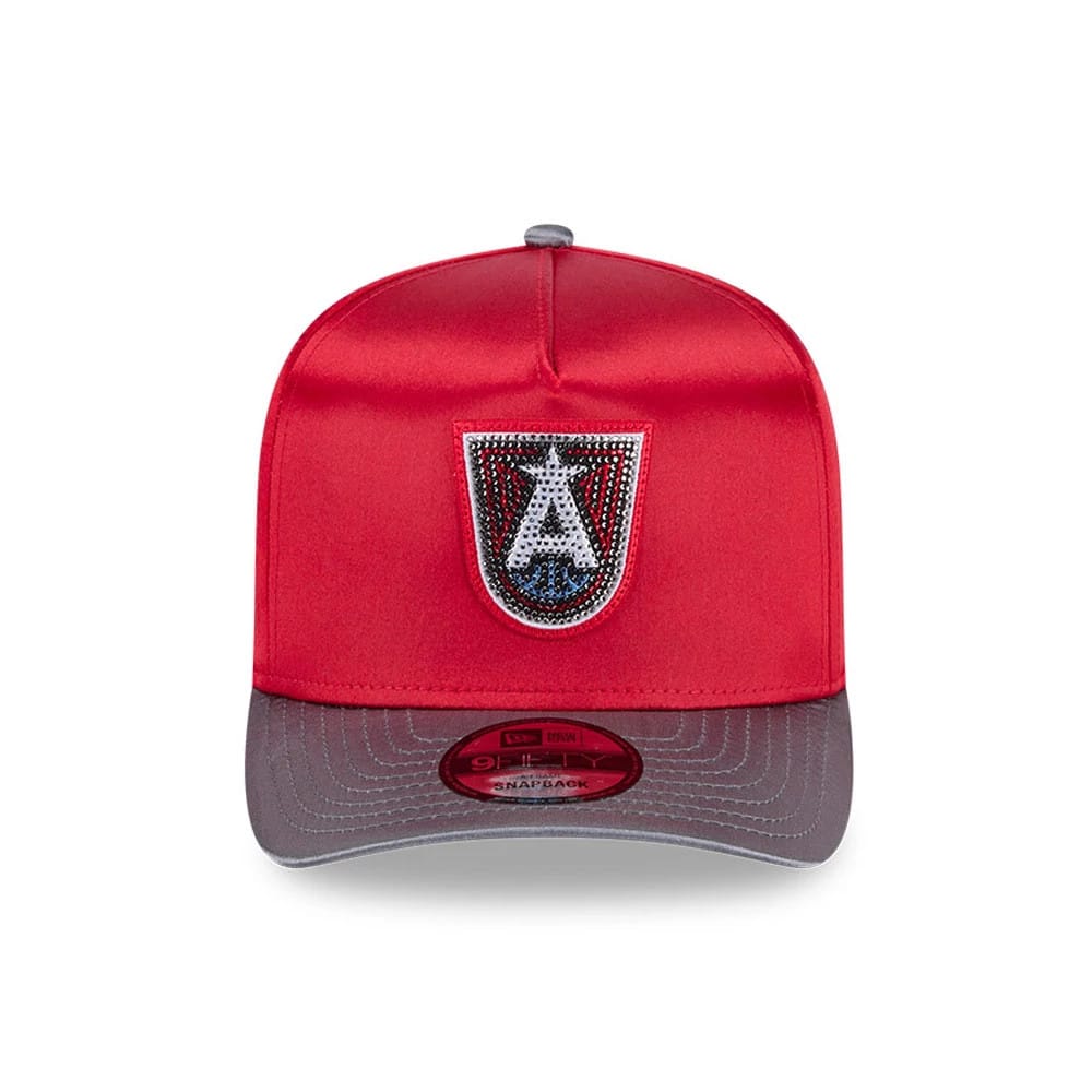 Pictured is this WNBA Draft 2026 Atlanta Dream 9FIFTY A-Frame Snapback cap in red. 3