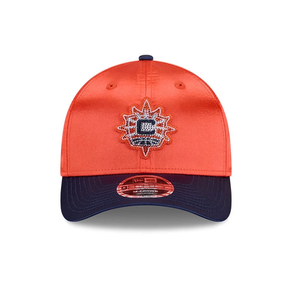 Pictured is this WNBA Draft 2026 Connecticut Sun 9FORTY M-Crown cap in orange. 3