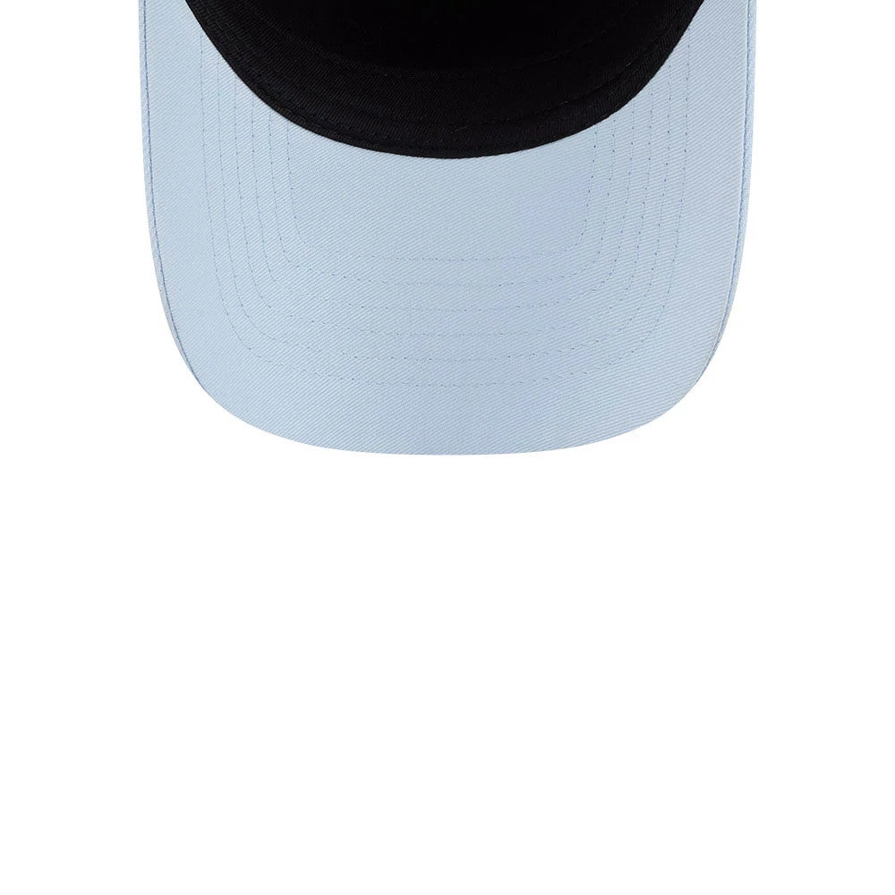 Pictured is this WNBA Tip Off 2026 Toronto Tempo 9FORTY A-Frame cap in dark red. 7