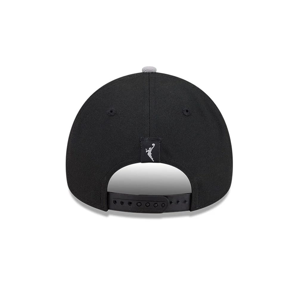 Pictured is this WNBA Tip Off 2026 Las Vegas Aces 9FORTY A-Frame cap in black. 4