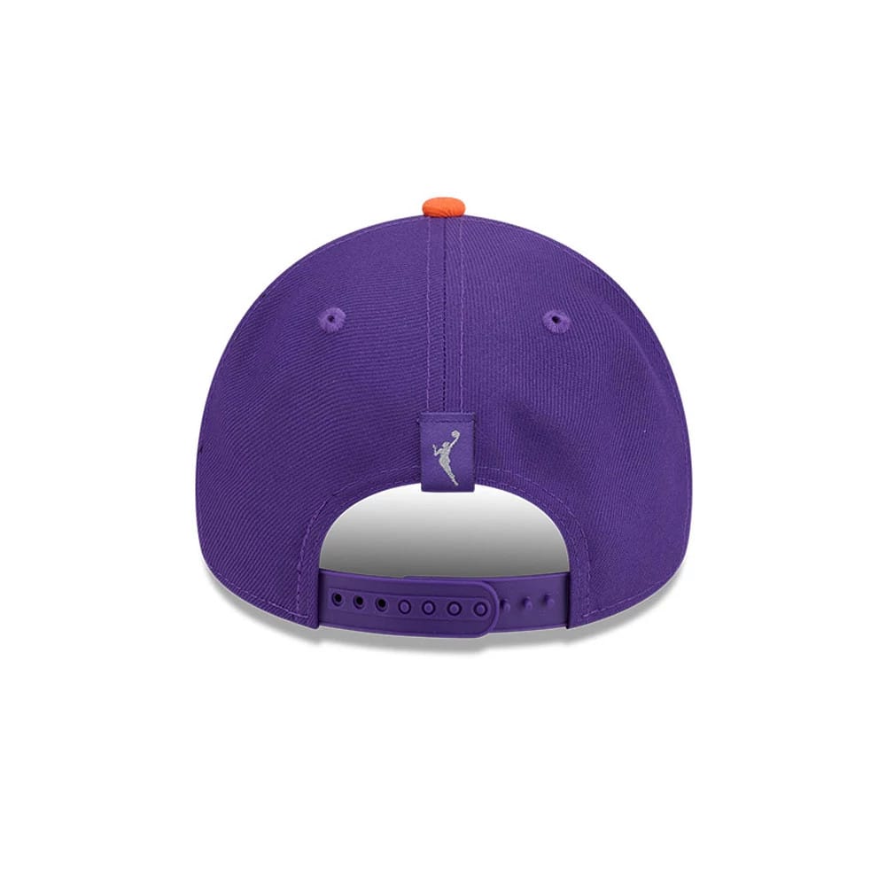 Pictured is this WNBA Tip Off 2026 Phoenix Mercury 9FORTY A-Frame cap in purple. 4