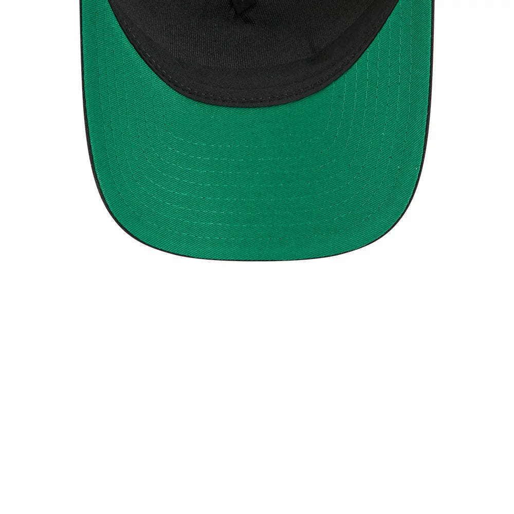 Pictured is this NHL Stanley Cup Champions Detroit Red Wings 9FORTY M-Crown A-Frame Trucker Adjustable cap in black. 2