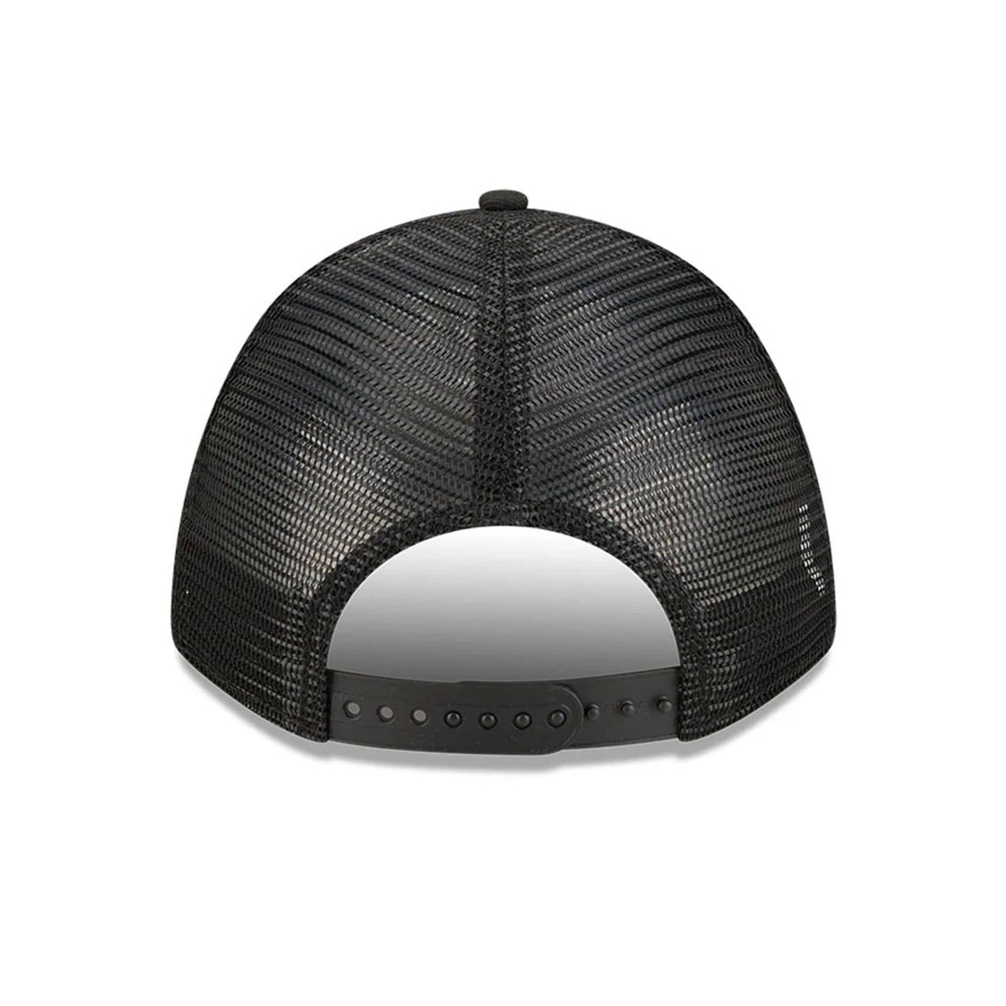 Pictured is this NHL Stanley Cup Champions Montreal Canadiens 9FORTY M-Crown A-Frame Trucker Adjustable cap in black. 7