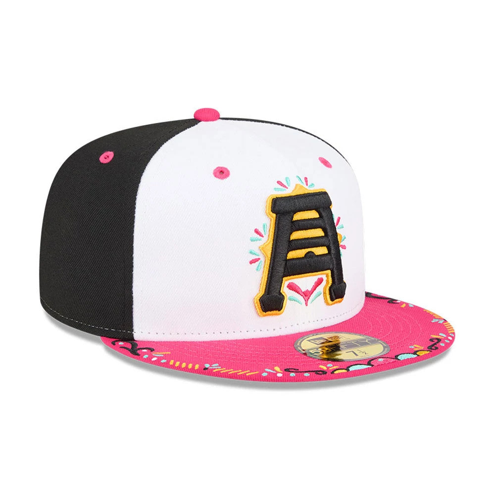 Pictured is this MiLB La Copa 2026 Salt Lake City Bee 59FIFTY Fitted cap in black. 4