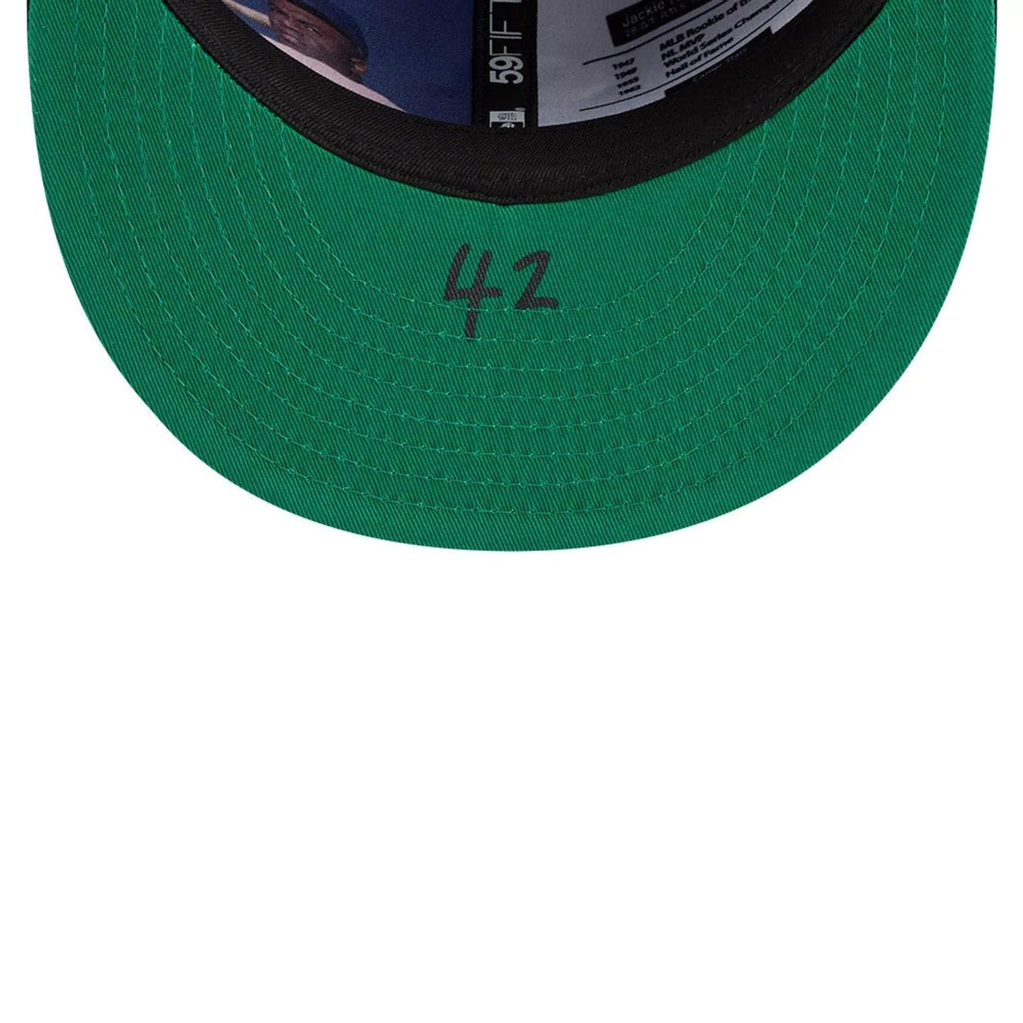 Pictured is this MLB Jackie Robinson Chicago White Sox 59FIFTY Fitted cap in black. 9