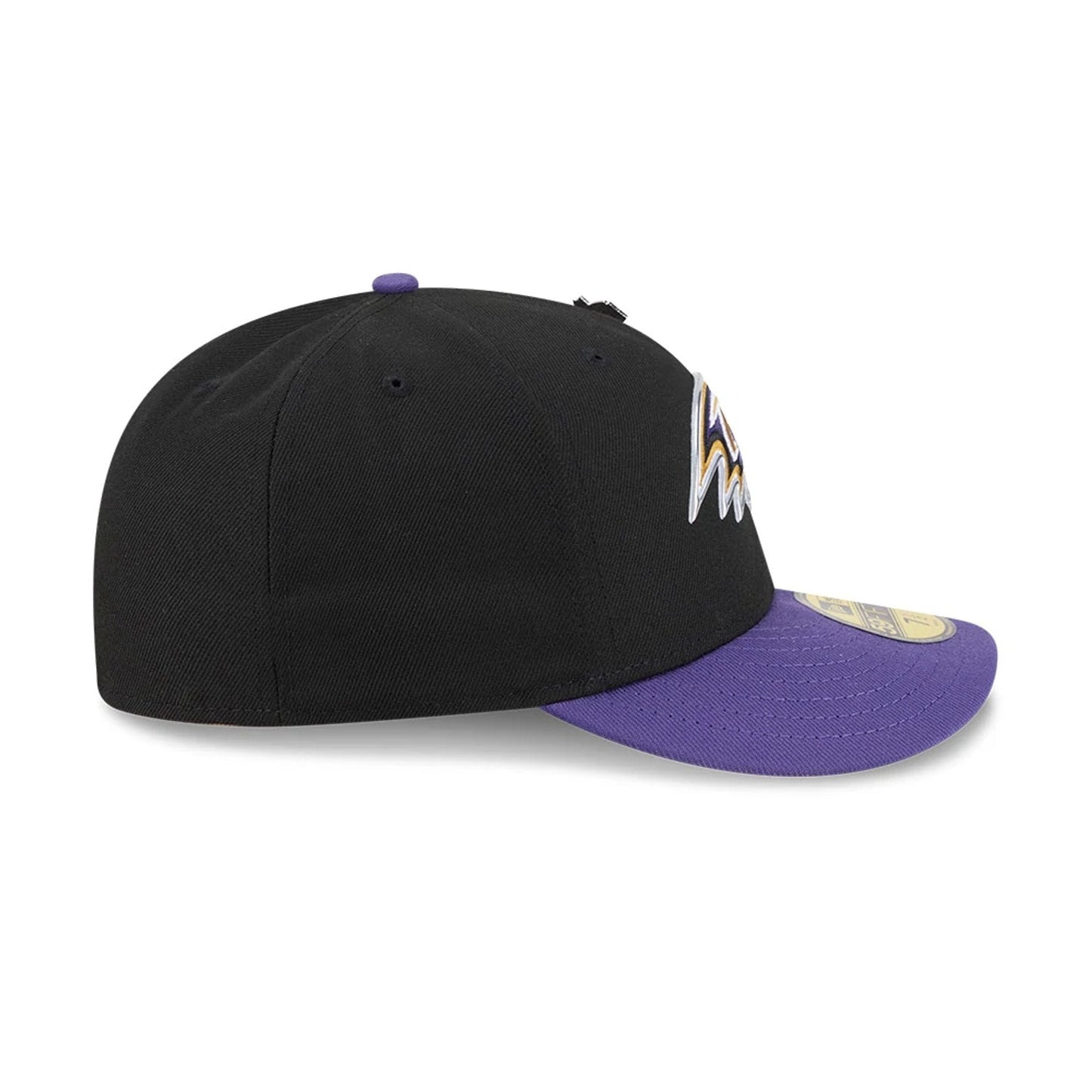 Pictured is this NFL Draft 2026 Baltimore Ravens 59FIFTY Fitted cap in black. 7