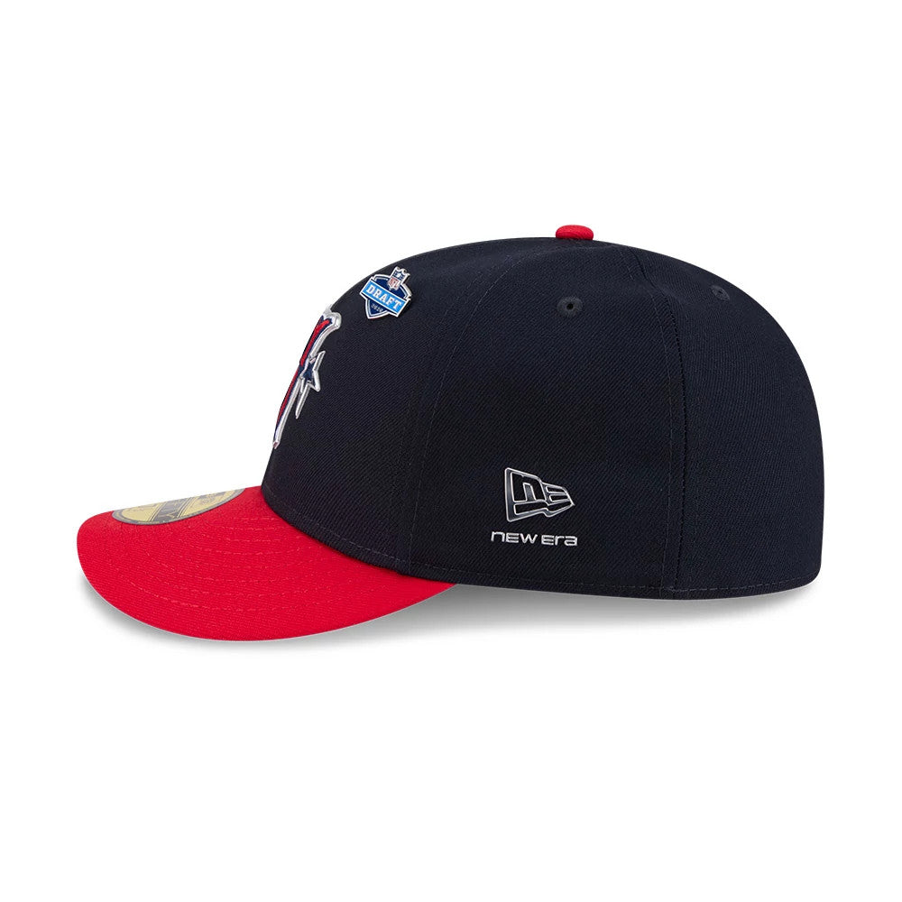 Pictured is this NFL Draft 2026 Houston Texans 59FIFTY Fitted cap in navy. 6