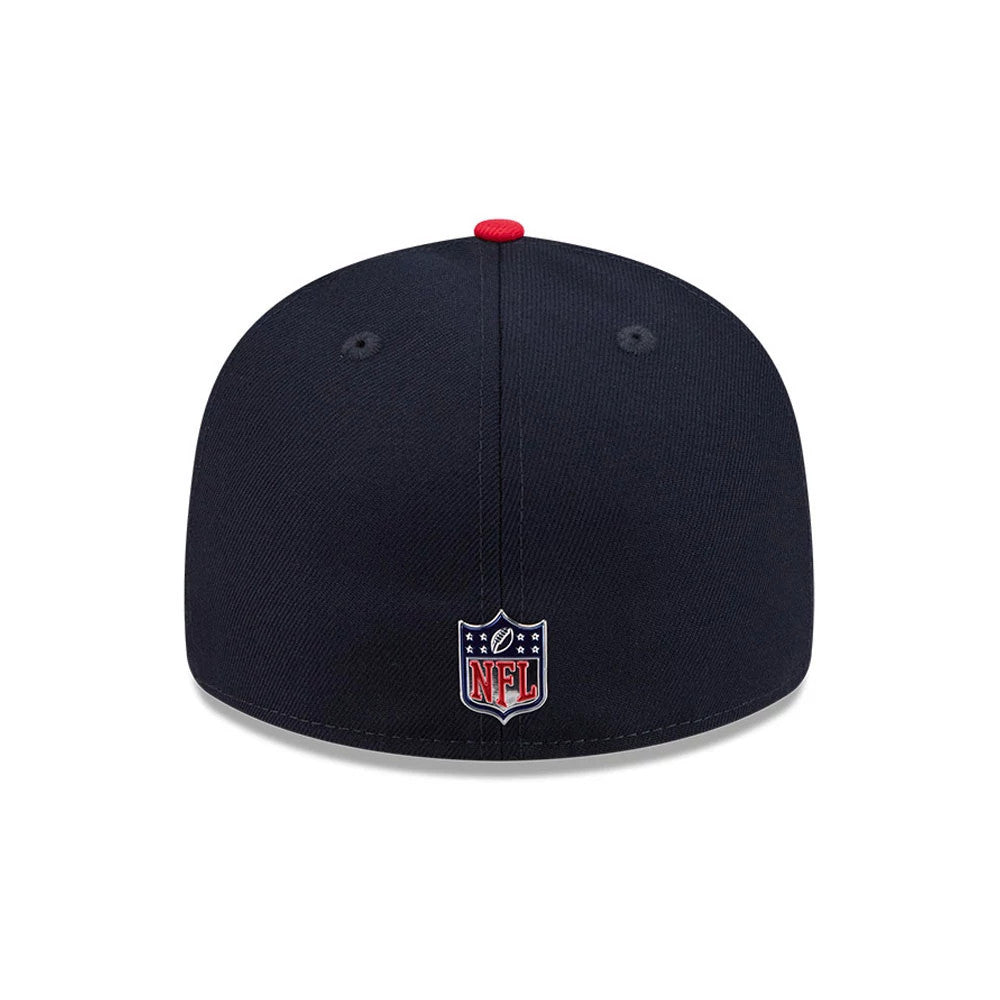 Pictured is this NFL Draft 2026 Houston Texans 59FIFTY Fitted cap in navy. 5