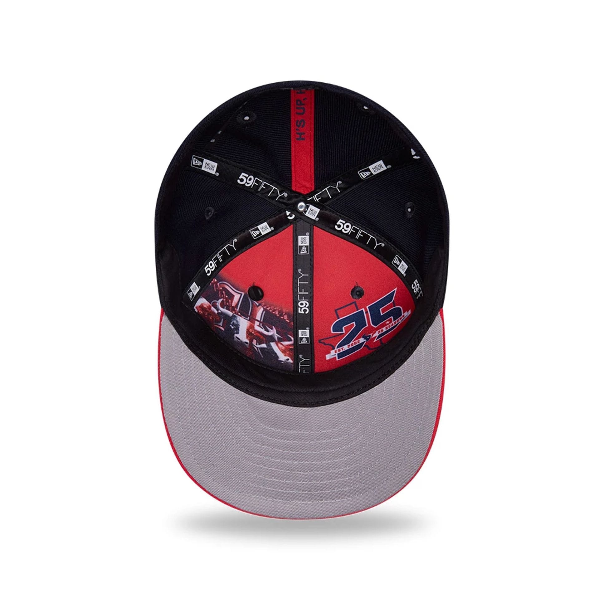 Pictured is this NFL Draft 2026 Houston Texans 59FIFTY Fitted cap in navy. 2
