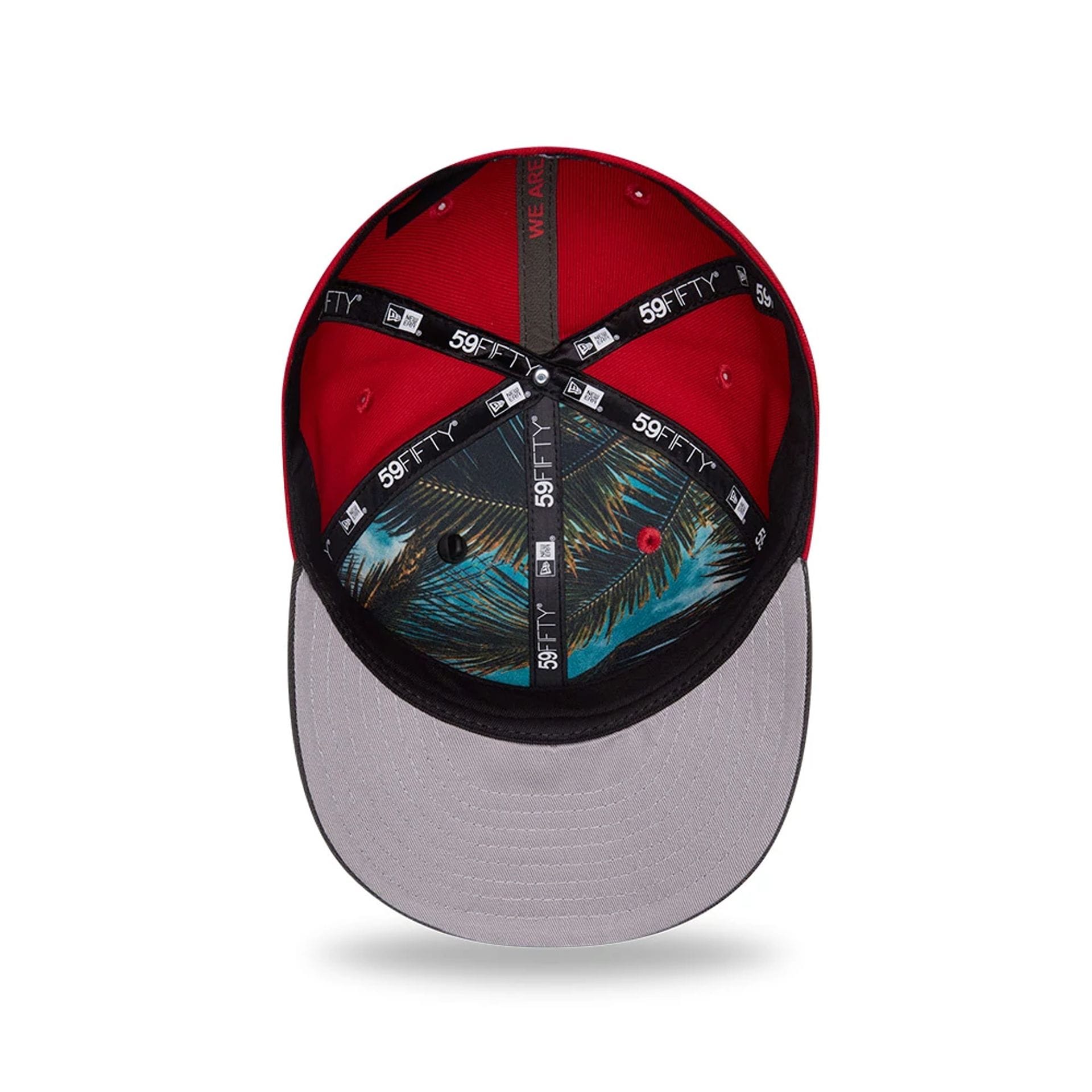 Pictured is this NFL Draft 2026 Tampa Bay Buccaneers 59FIFTY Fitted cap in red. 2