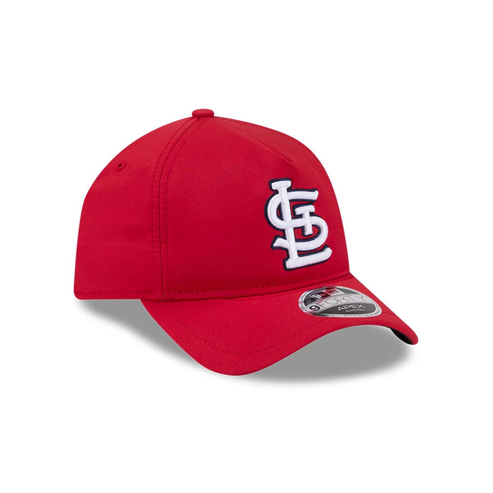 Pictured is this MLB Quickstrike St. Louis Cardinals 9FORTY Apex cap in red. 4
