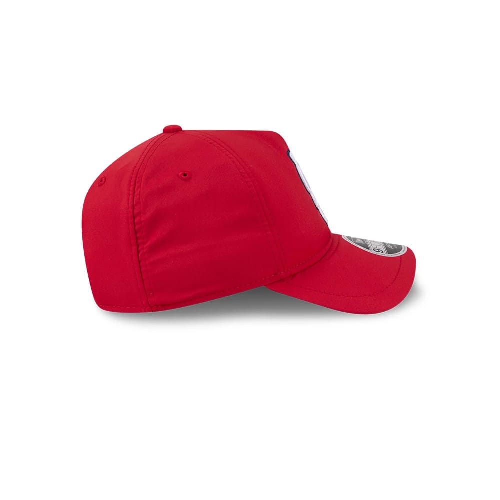Pictured is this MLB Quickstrike St. Louis Cardinals 9FORTY Apex cap in red. 7