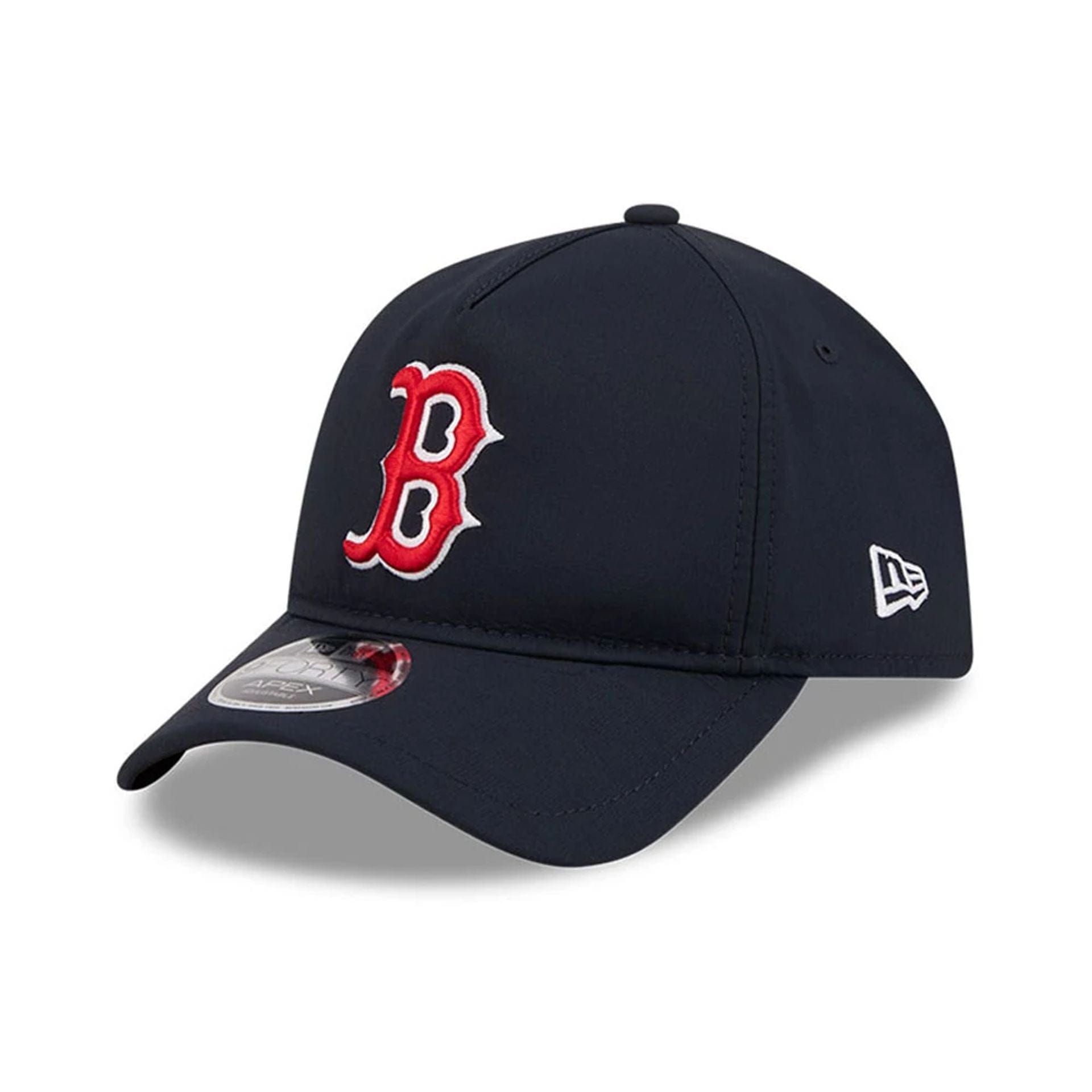 Pictured is this MLB Quickstrike Boston Red Sox 9FORTY Apex cap in navy. 1