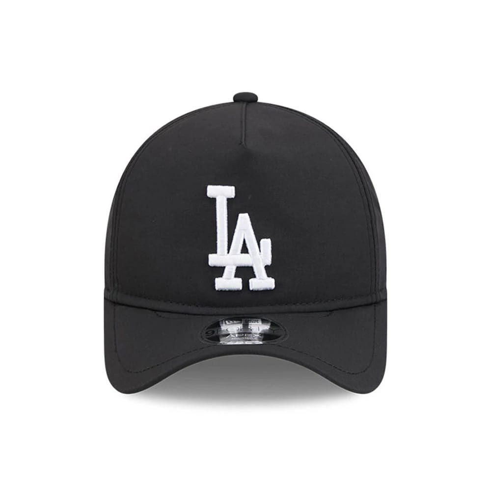 Pictured is this MLB Quickstrike LA Dodgers 9FORTY Apex cap in black. 2