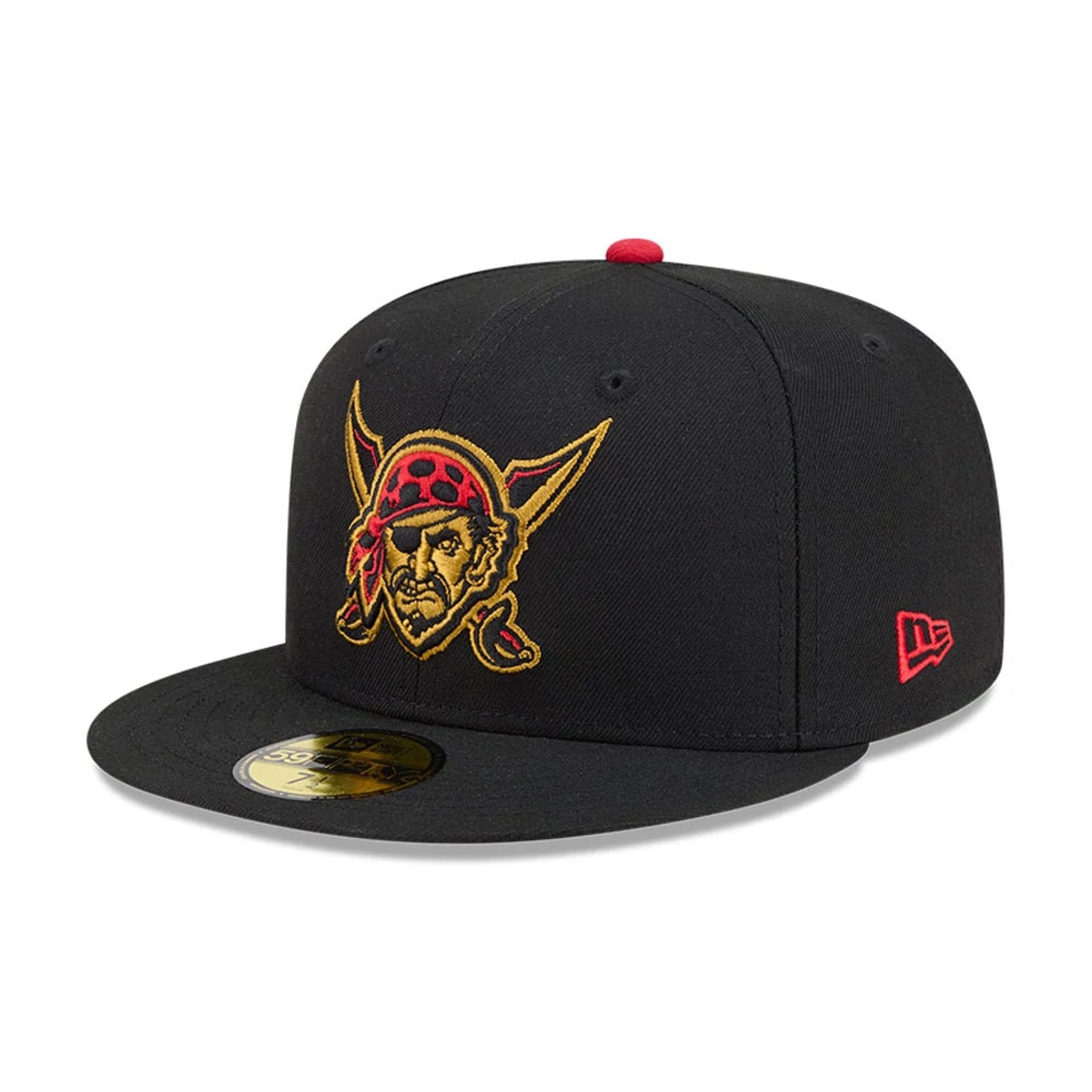 Pictured is this MLB City Connect Pittsburgh Pirates 59FIFTY Fitted cap in black. 1