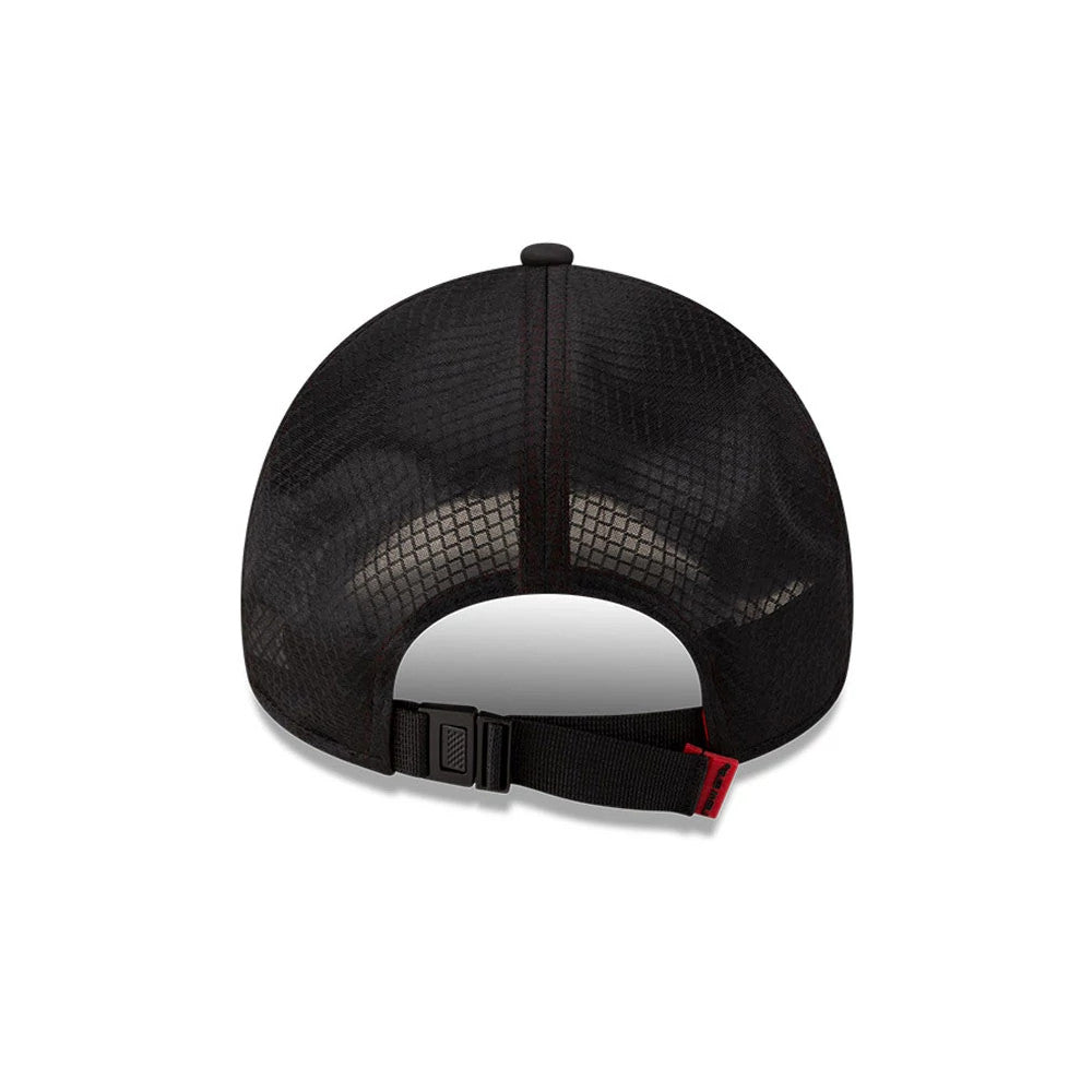Pictured is this New Era 9FORTY Apex cap in black. 2