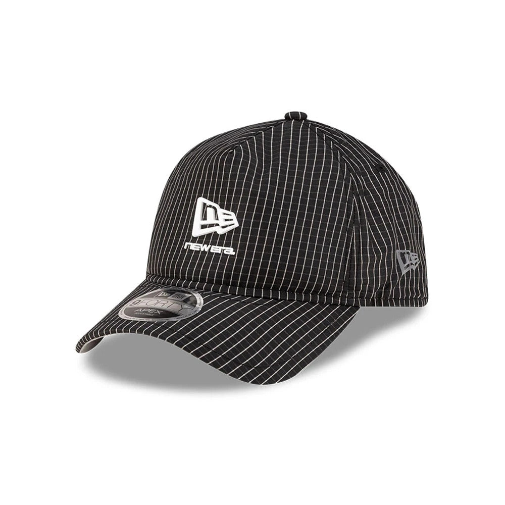 Pictured is this New Era Ripstop 9FORTY Apex cap in black. 1