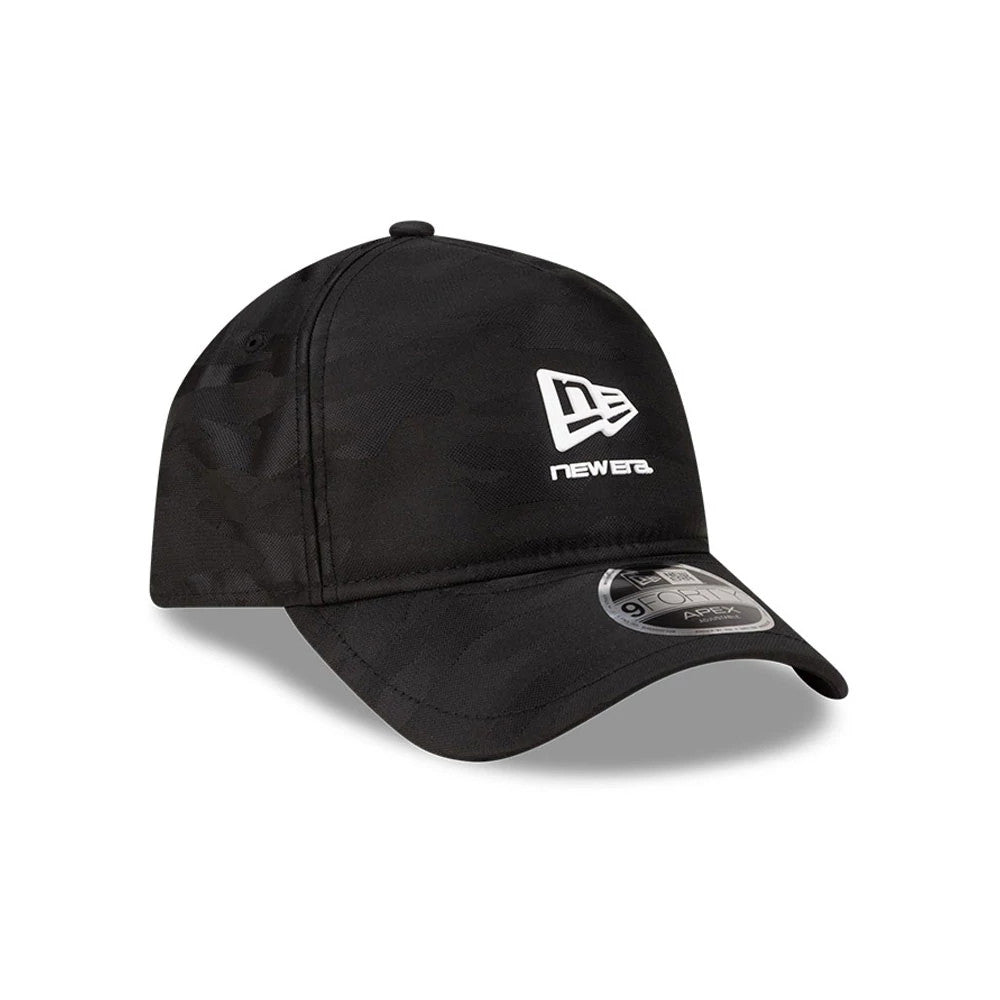 Pictured is this New Era 9FORTY Apex cap in black. 3