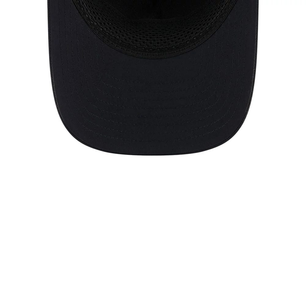 Pictured is this MLB Batting Practice 2026 New York Yankees 9FORTY M-Crown A-Frame Adjustable cap in navy. 7