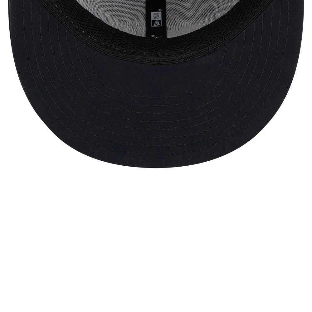 Pictured is this MLB Batting Practice 2026 Atlanta Braves 59FIFTY Fitted cap in navy. 7