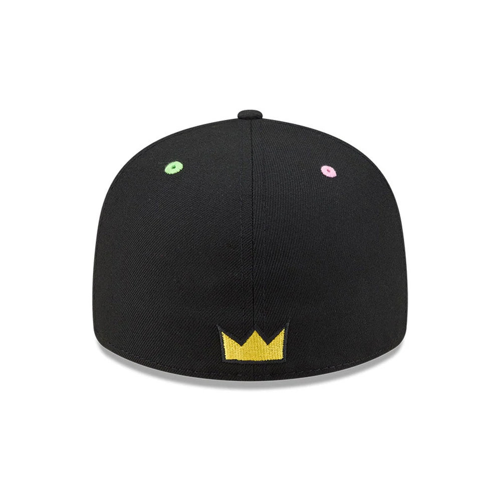 Pictured is this Nickelodeon Fairly Oddparents 59FIFTY Fitted cap in black. 7