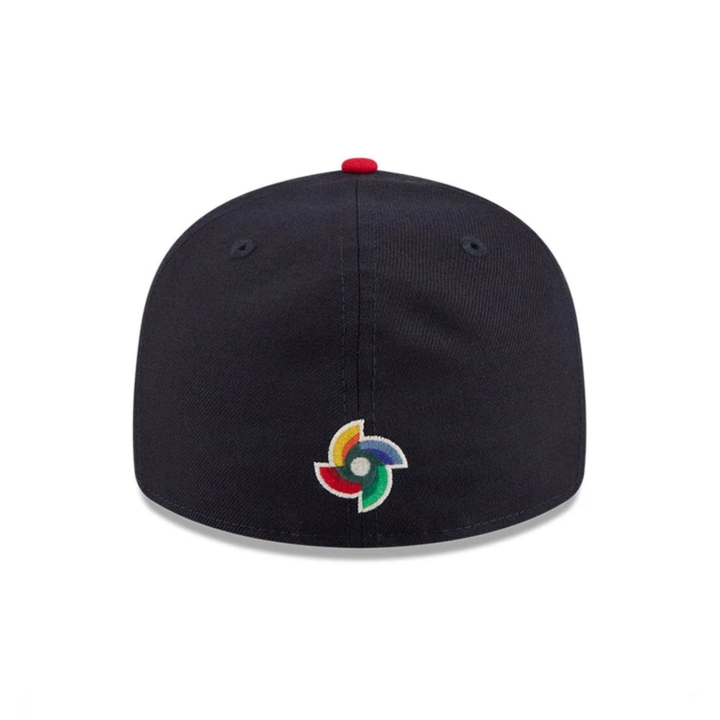 Pictured is this WBC Classical Script Japan Retro Crown 59FIFTY Fitted cap in Navy. 7