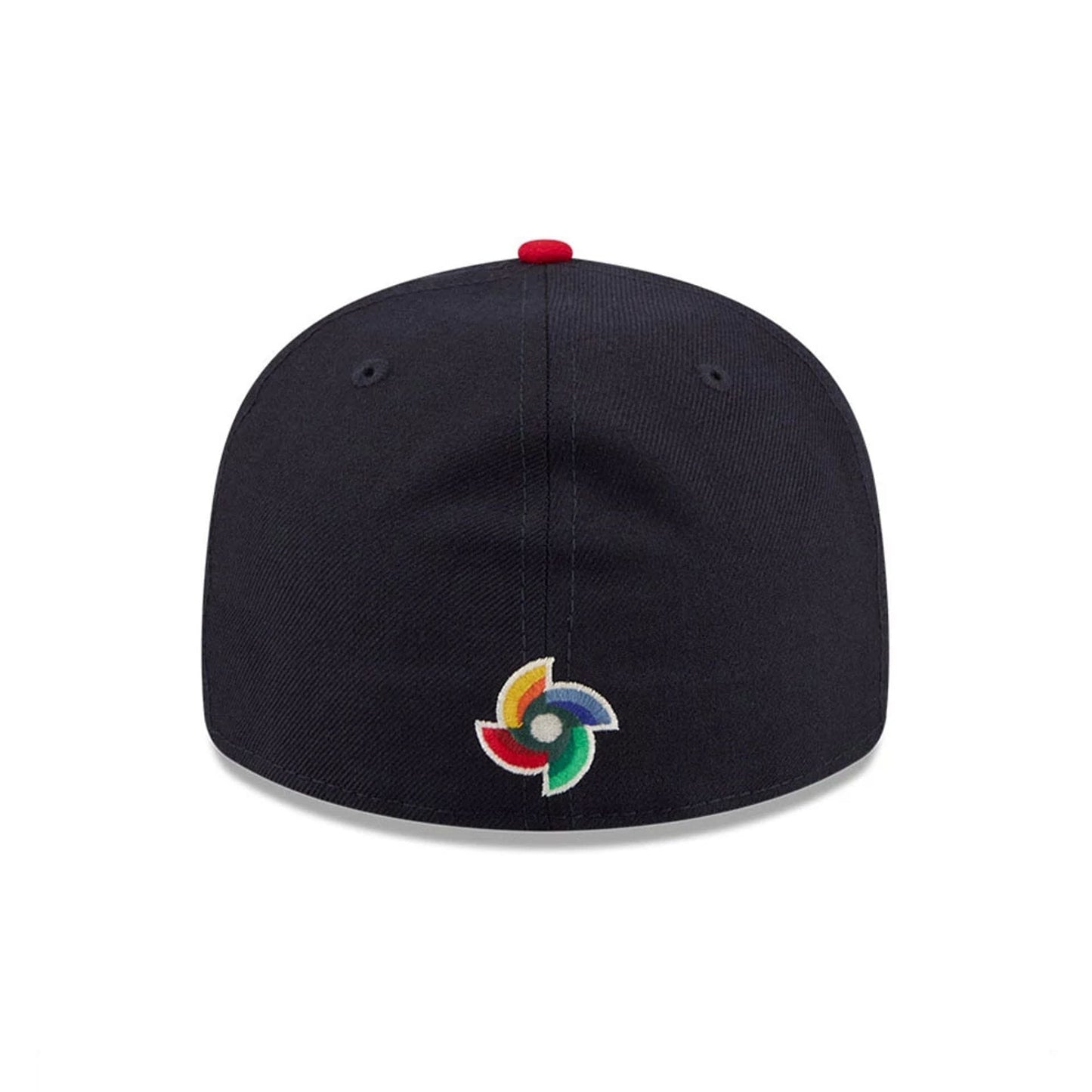 Pictured is this WBC Classical Script Great Britain Retro Crown 59FIFTY Fitted cap in navy. 7