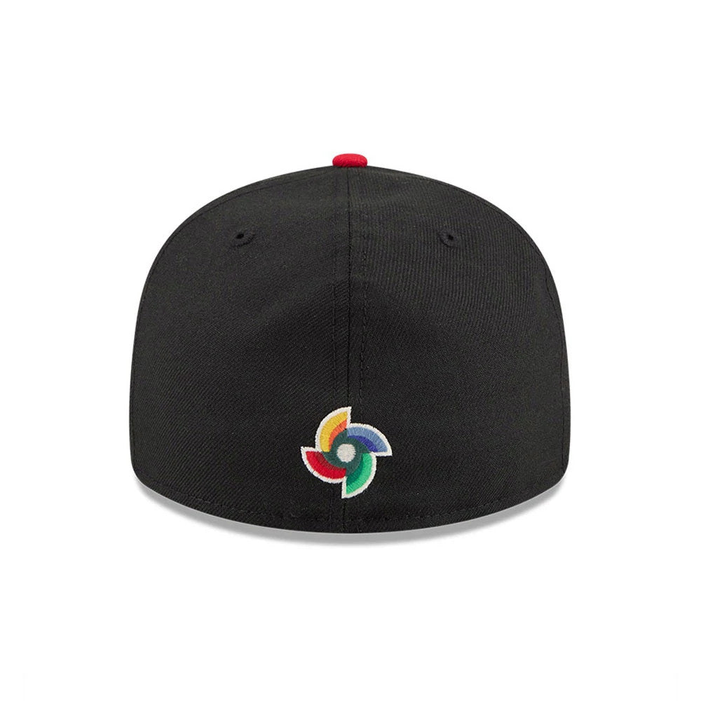 Pictured is this WBC Classical Script Canada Retro Crown 59FIFTY Fitted cap in black. 7