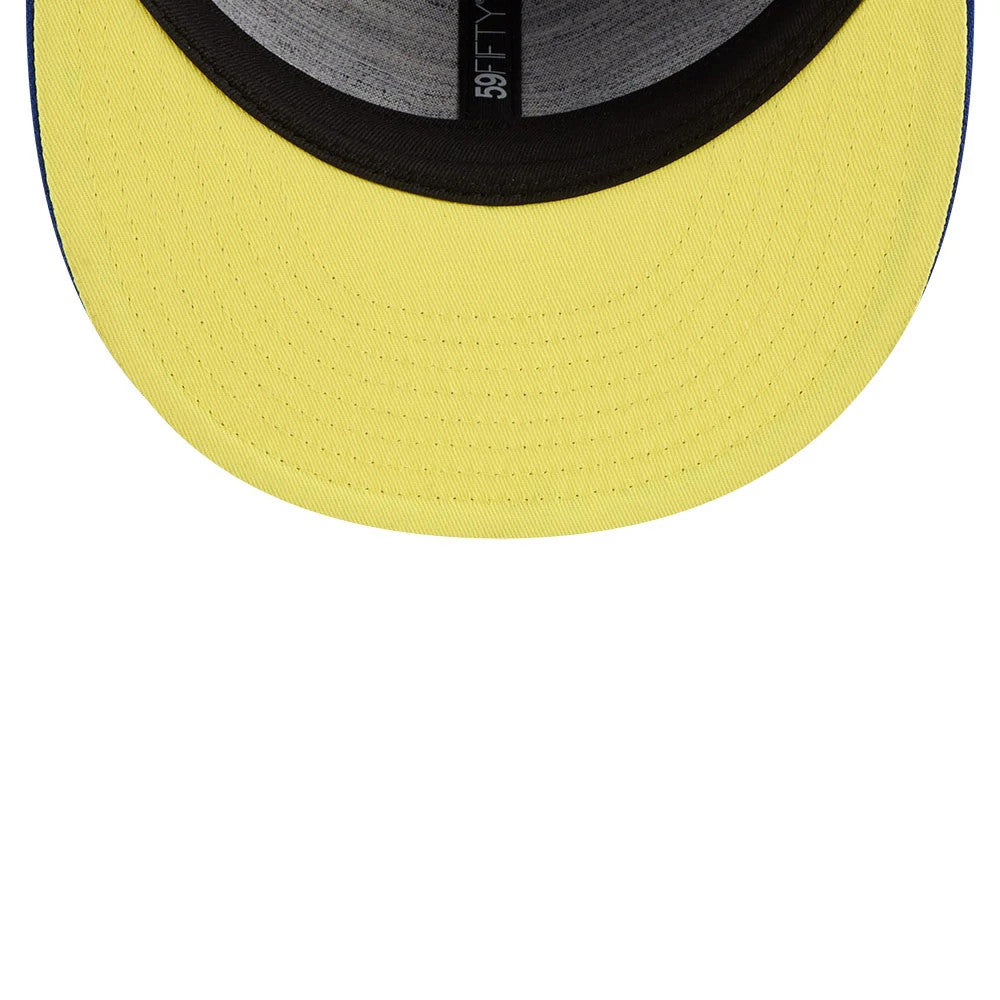 Pictured is this WBC Classical Script Brazil Retro Crown 59FIFTY Fitted cap in blue. 2