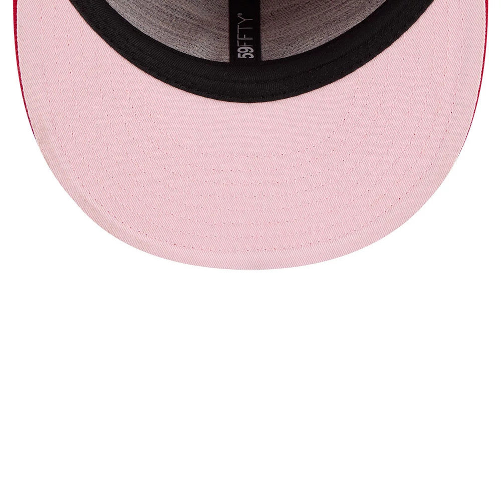 Pictured is this WBC Classical Script Taipei Retro Crown 59FIFTY Fitted cap in red. 2