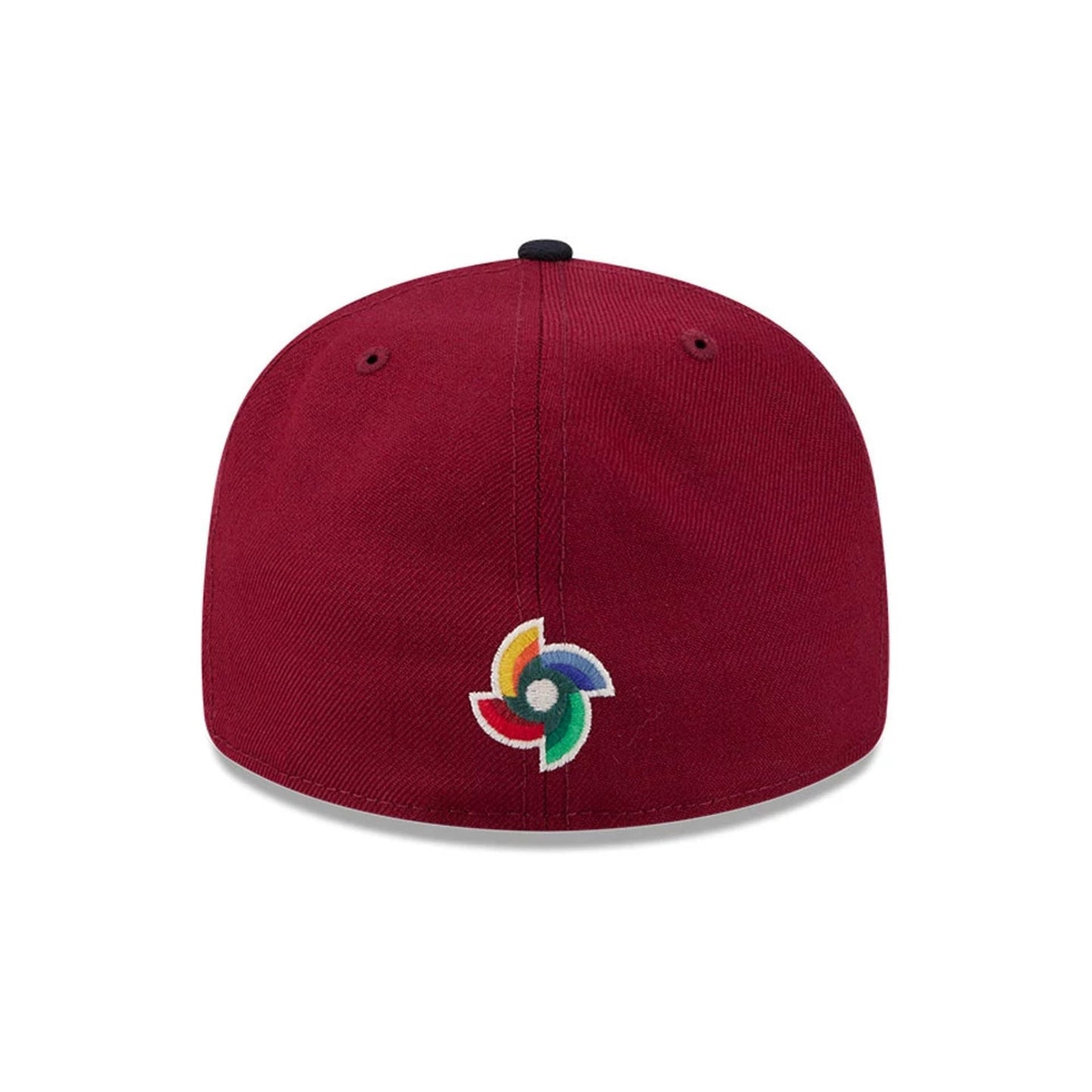 Pictured is this WBC Classical Script USA Retro Crown 59FIFTY Fitted cap in Dark Red. 7