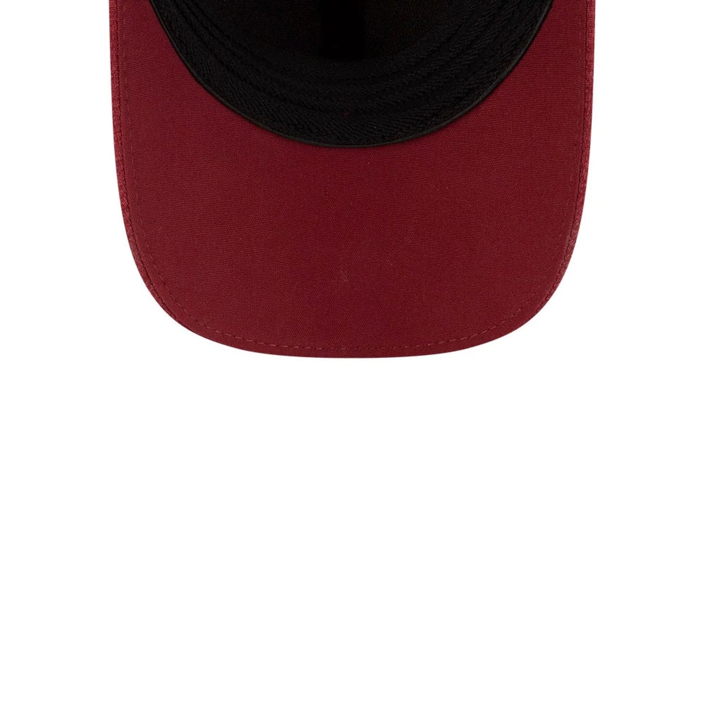 Pictured is this New Era 39THIRTY Infinity Stretch Fit cap in dark red. 7