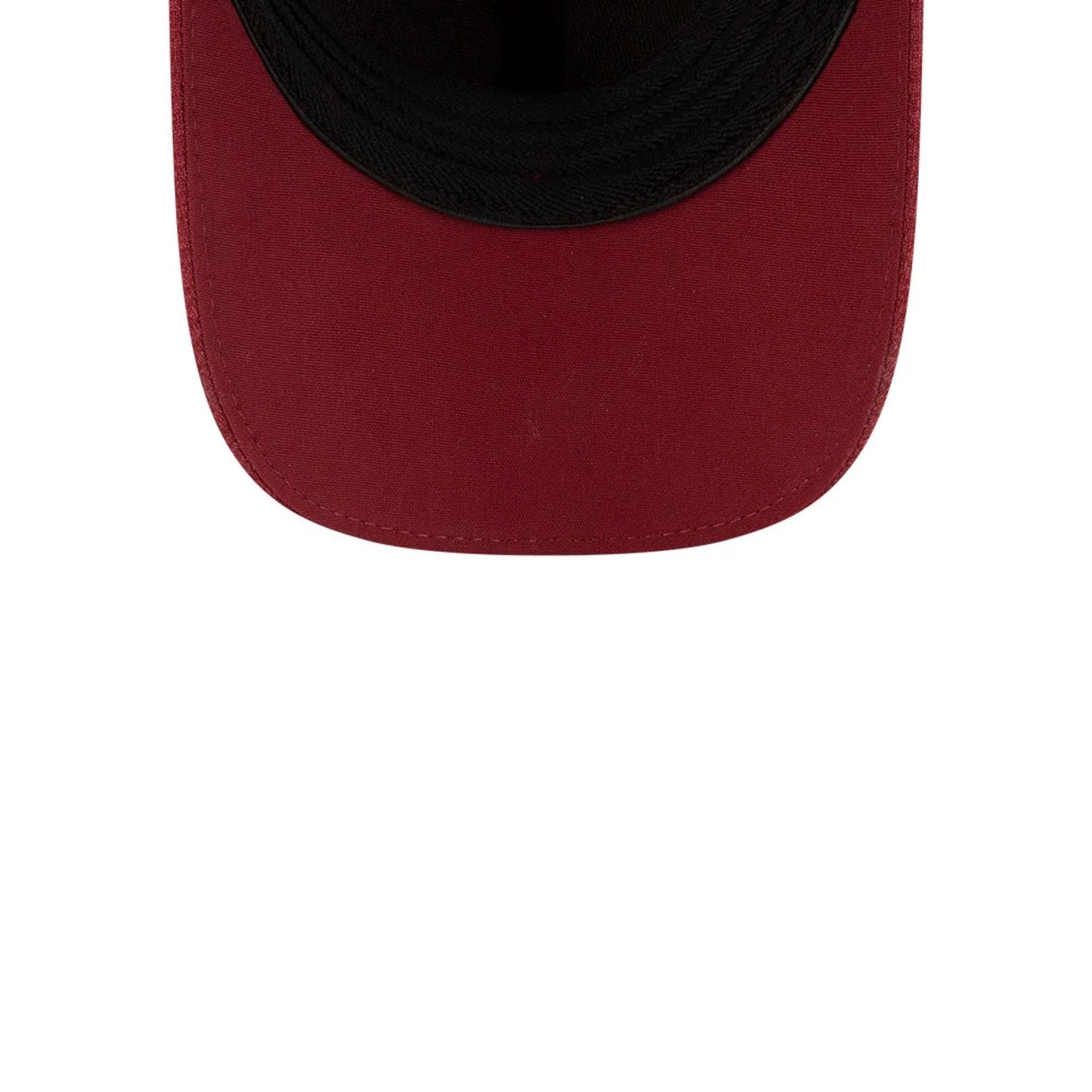 Pictured is this New Era 39THIRTY Infinity Stretch Fit cap in dark red. 7