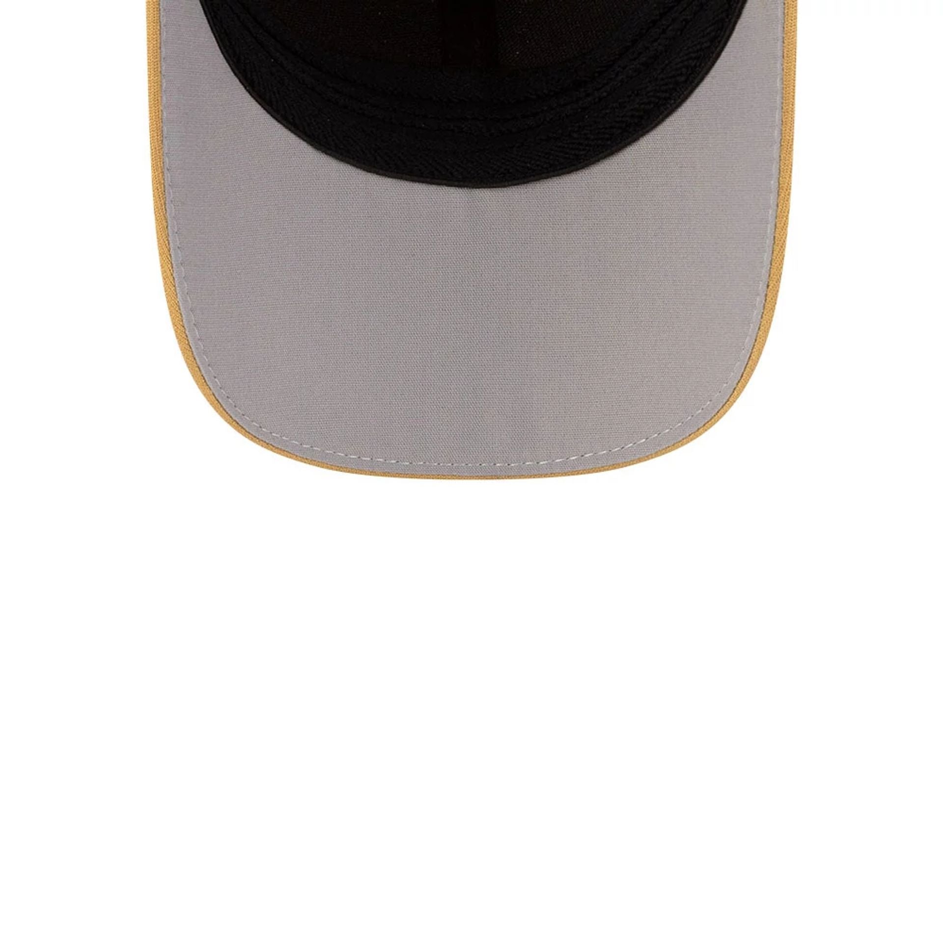 Pictured is this New Era 39THIRTY Infinity Stretch Fit cap in beige. 2