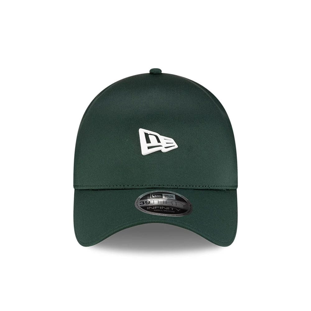 Pictured is this New Era 39THIRTY Infinity Stretch Fit cap in dark green. 3