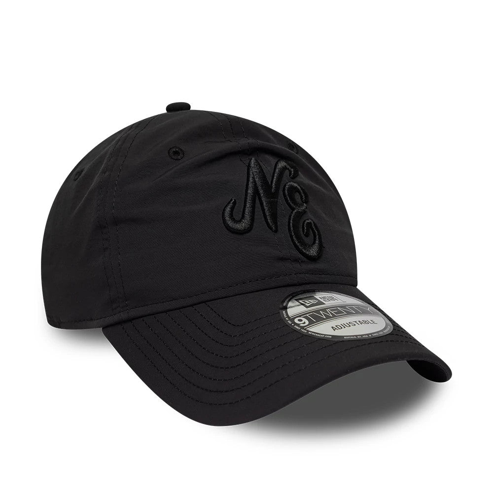Pictured is this New Era Recycled 9TWENTY cap in Black On Black. 3